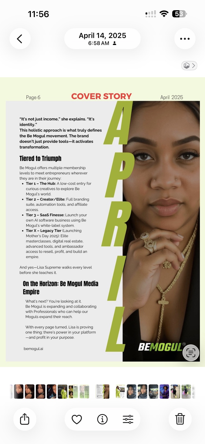 Coach Lisa UPWORDS Magazine cover story